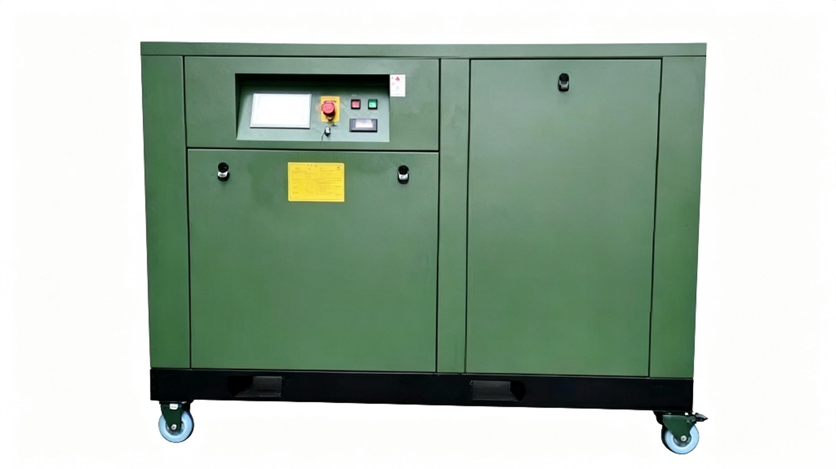 Energy saving permanent Magnet Motor VSD screw air compressor 11Kw 15HP with Dryers built in